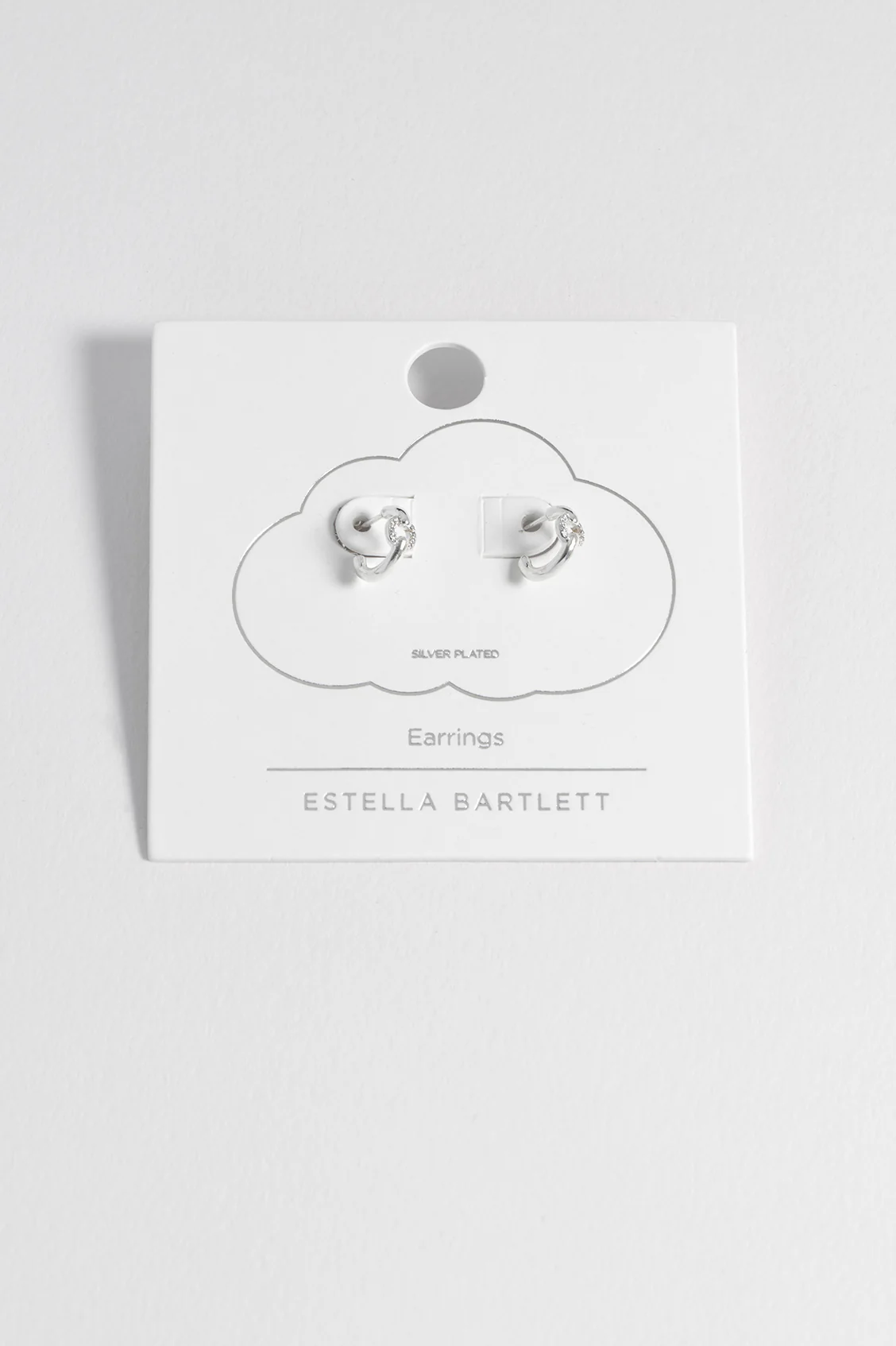 Pave Circle Hoop Earrings - Image 6