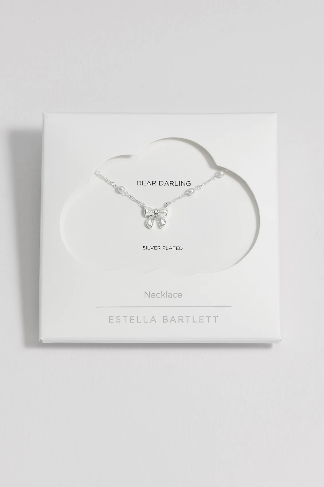 Pearl Bow Necklace