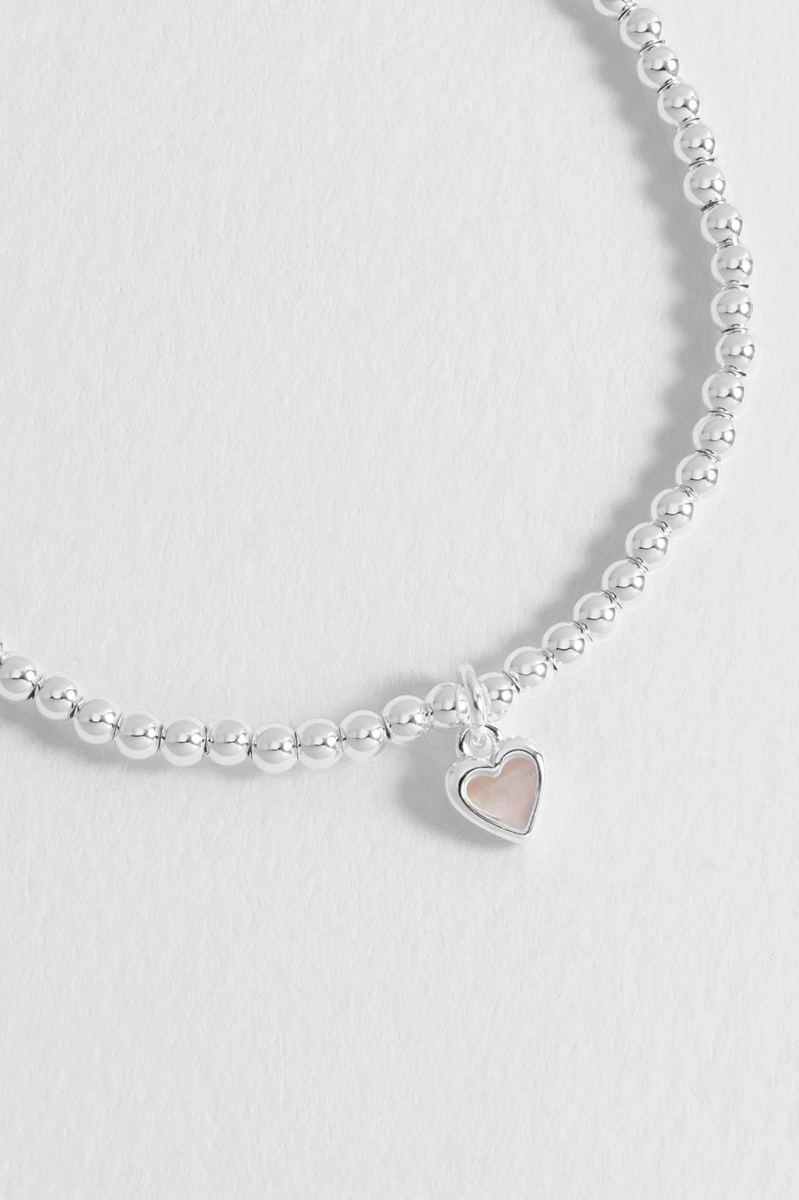 Pink Pearl Heart Bracelet - Image 5