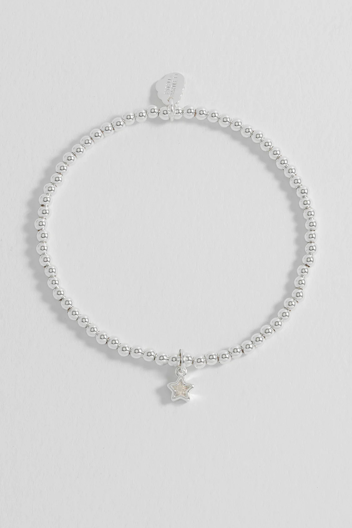 Sienna Beaded CZ Star Charm Bracelet - Image 4