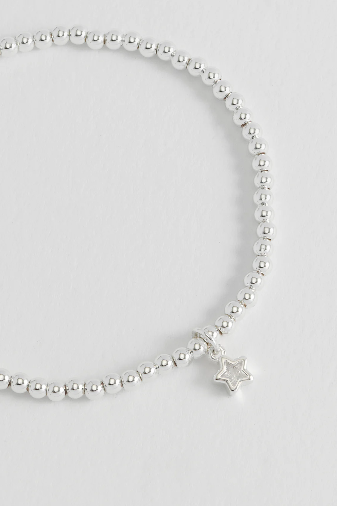 Sienna Beaded CZ Star Charm Bracelet - Image 6