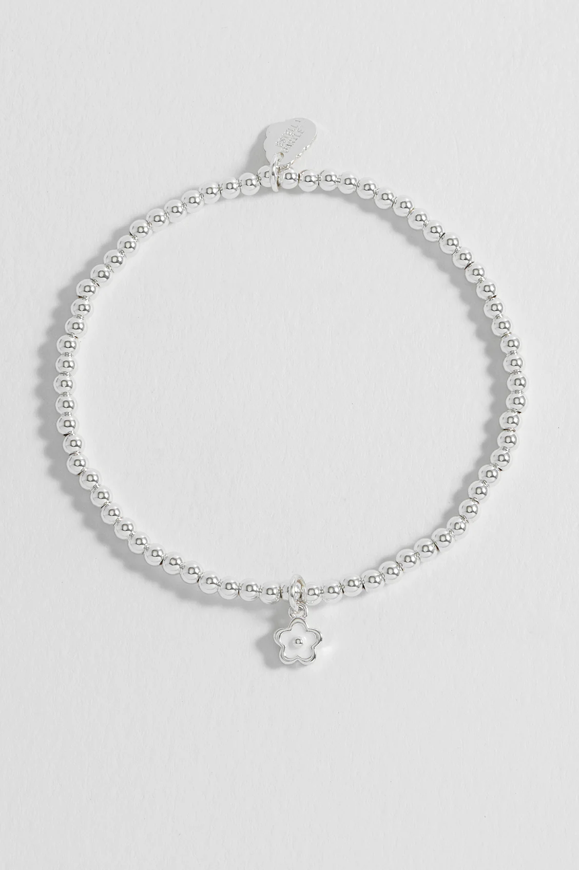 Sienna Beaded Enamel Flower Charm Bracelet - Image 2