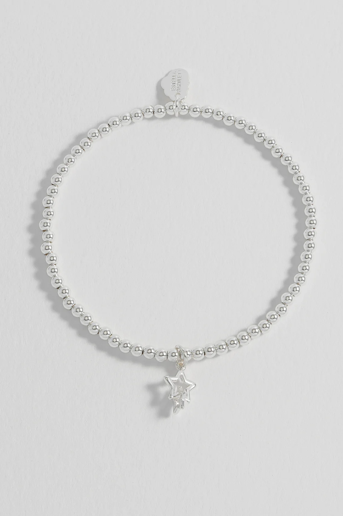 Sienna Beaded Interlinked Star Charm Bracelet - Image 4