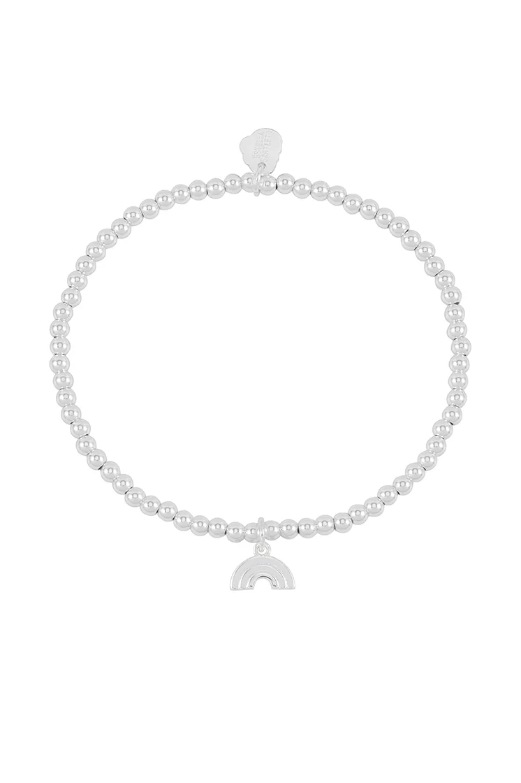 Sienna Beaded Rainbow Charm Bracelet - Image 3