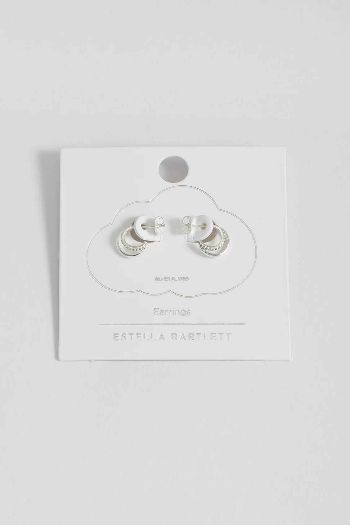 Pave Curl Hoops - Image 2