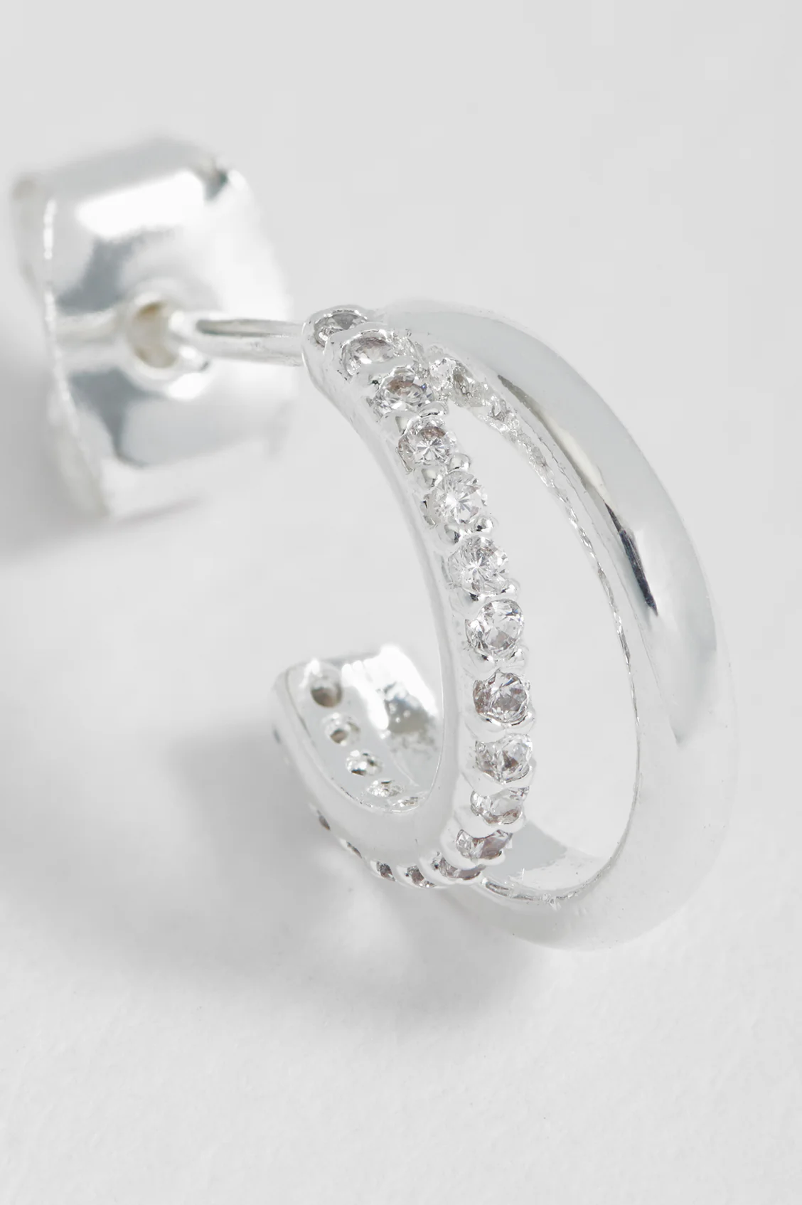 Pave Curl Hoops - Image 4