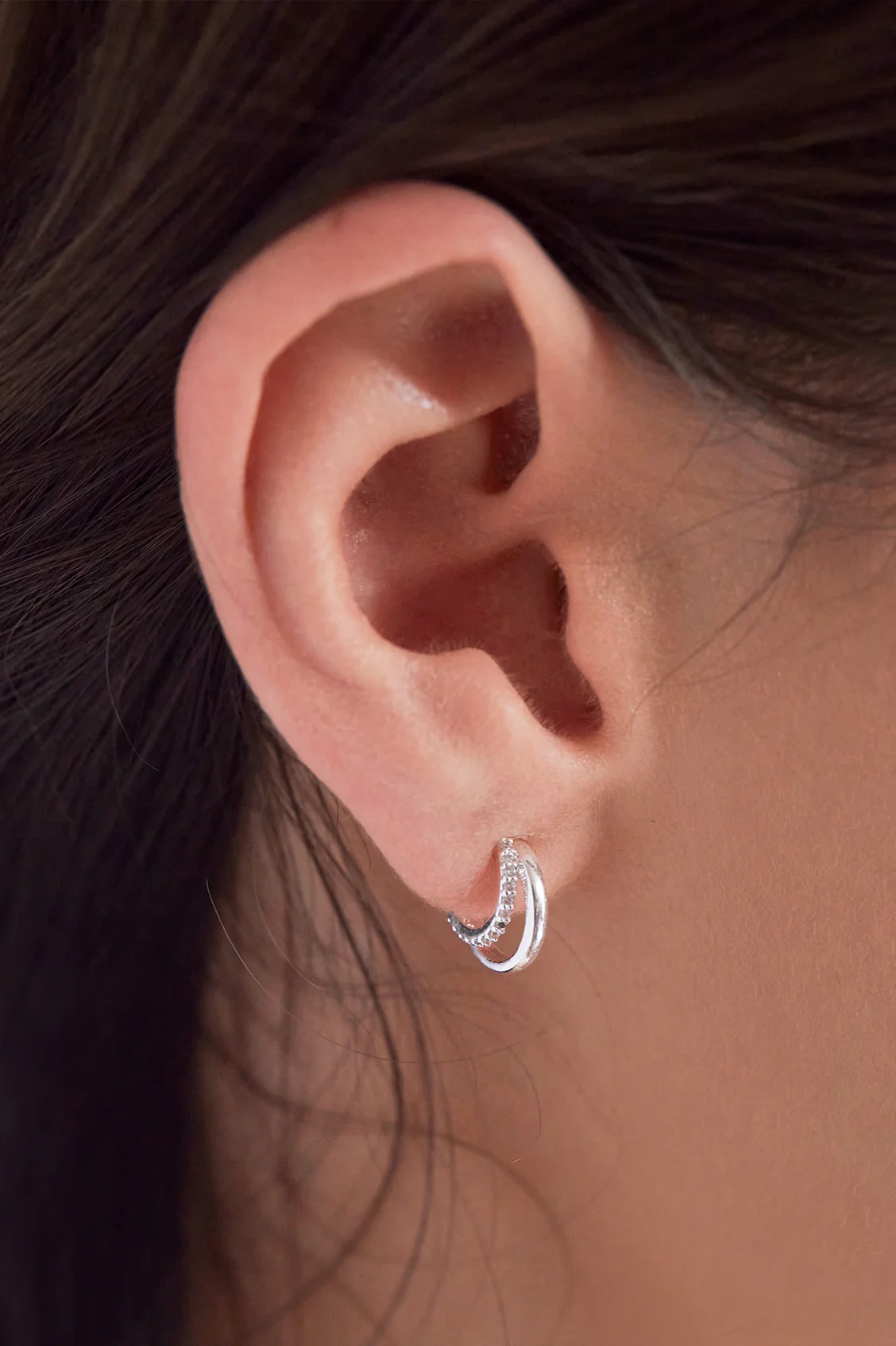 Pave Curl Hoops - Image 5