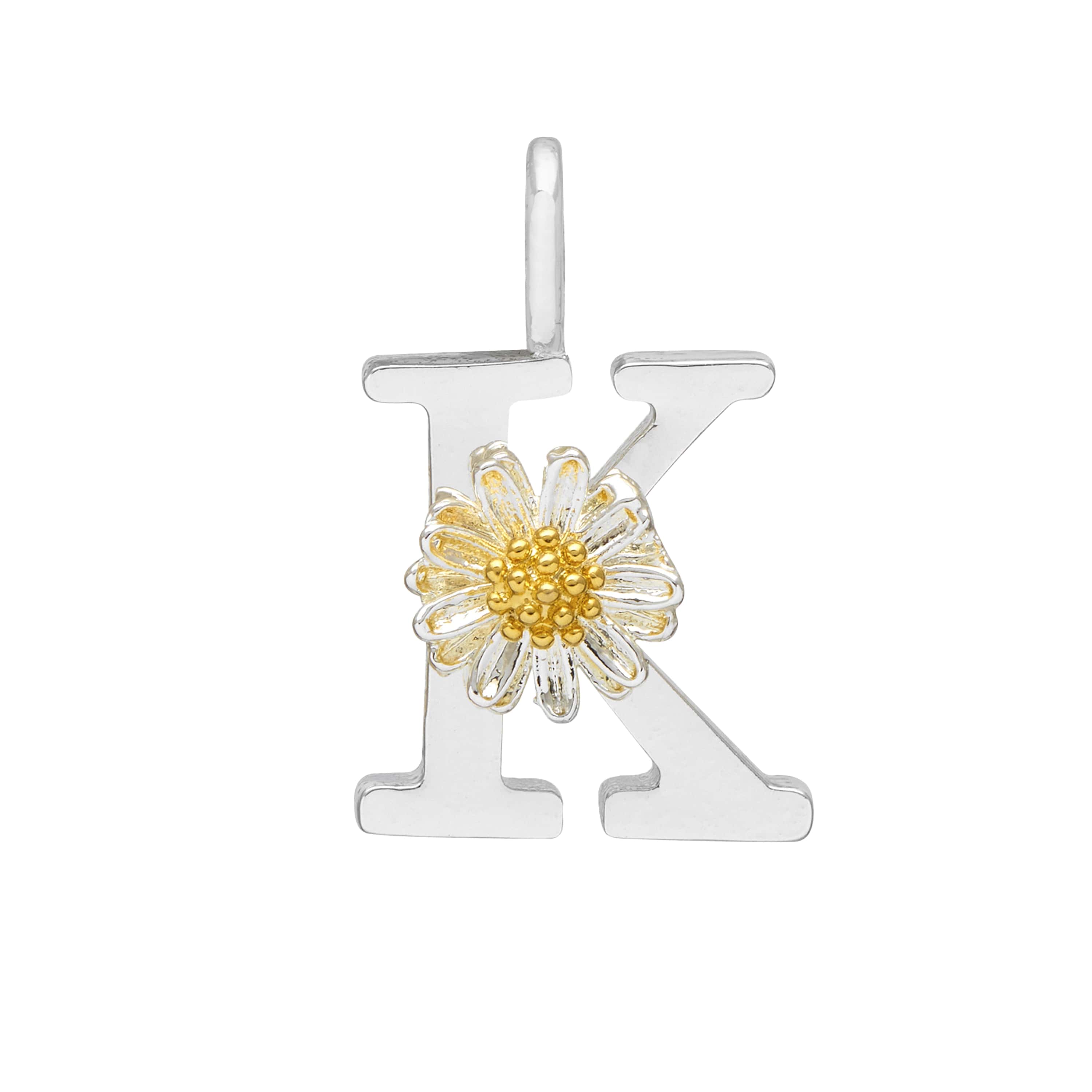 Wildflower Initial Charm - Image 3