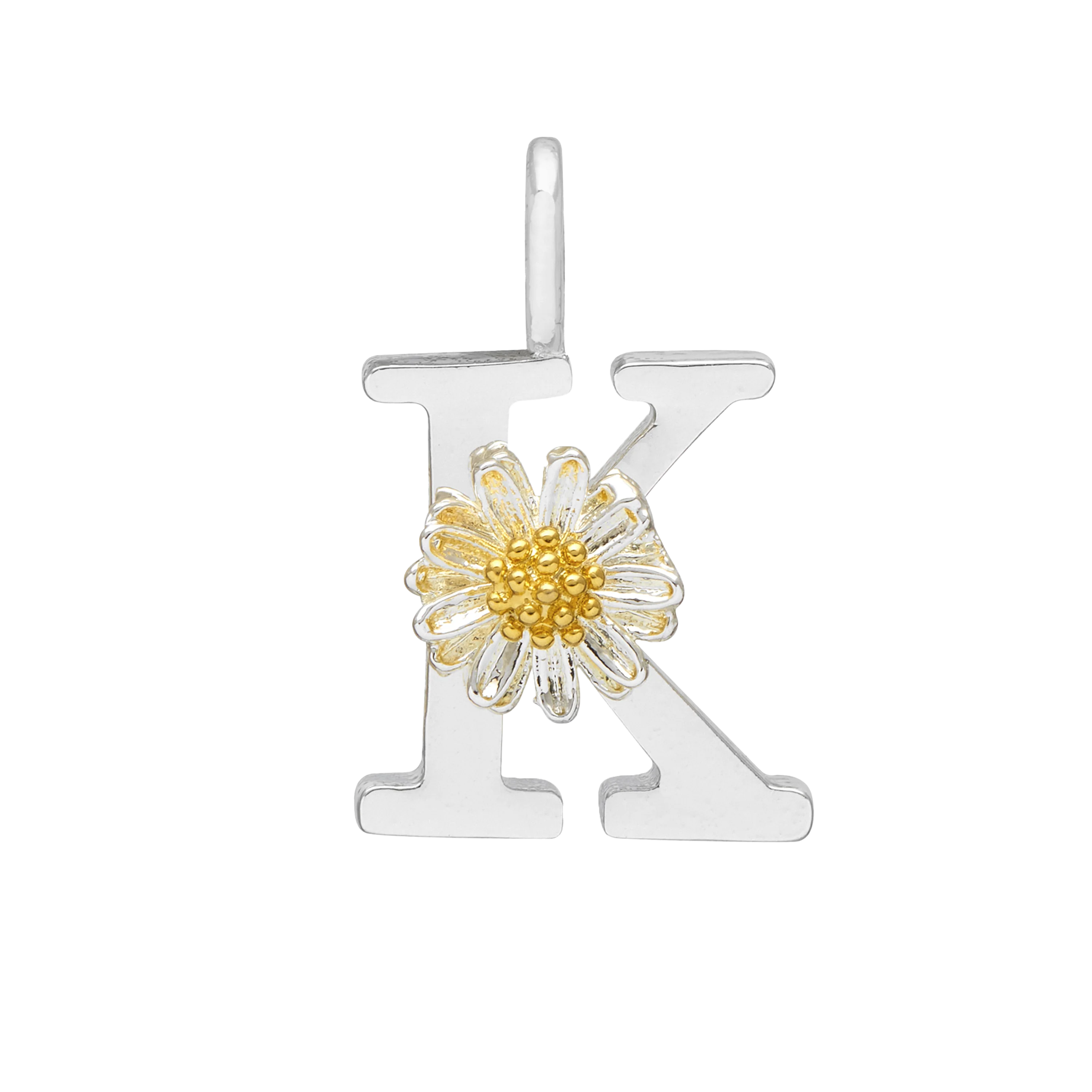 Wildflower Initial Charm - Image 4