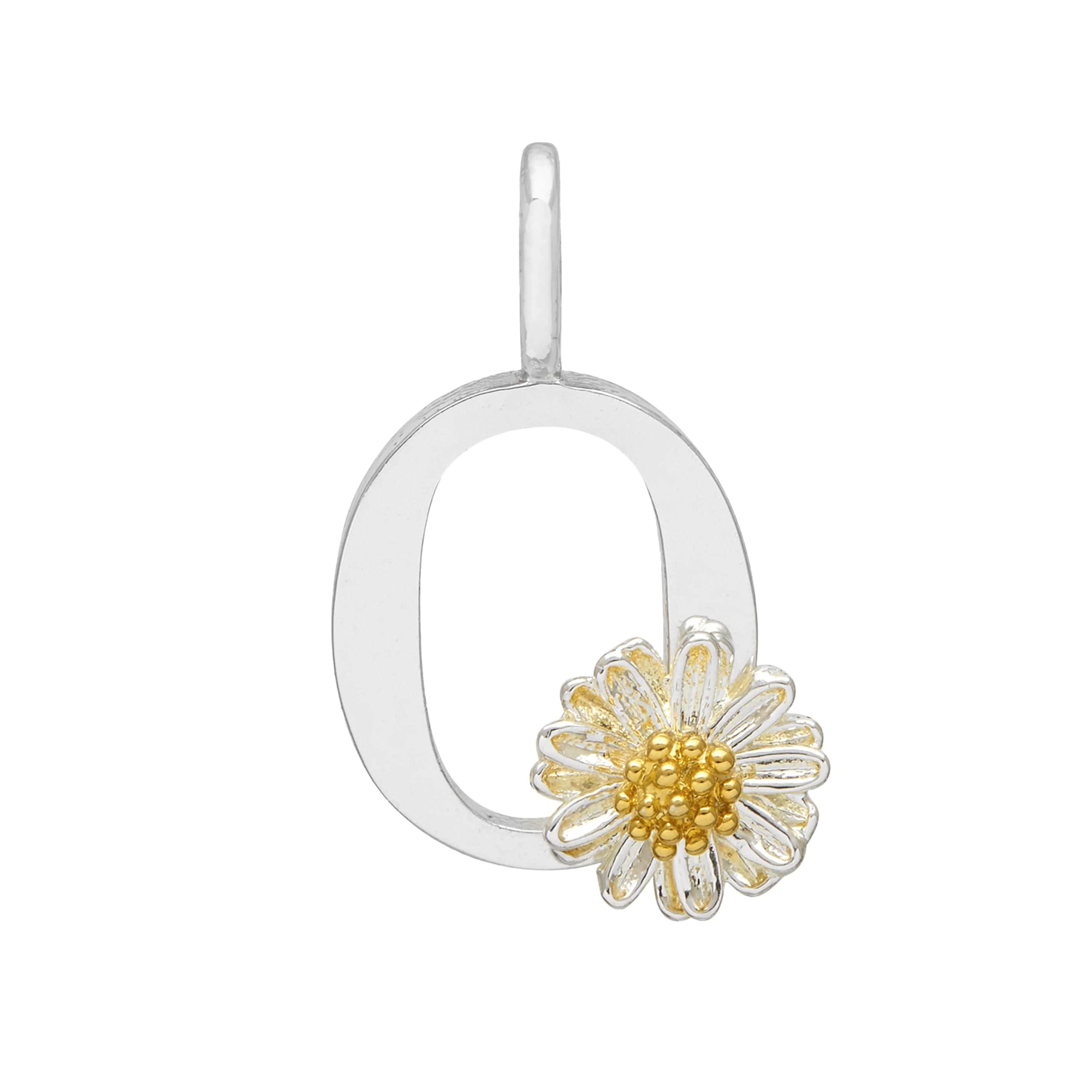 Wildflower Initial Charm - Image 3