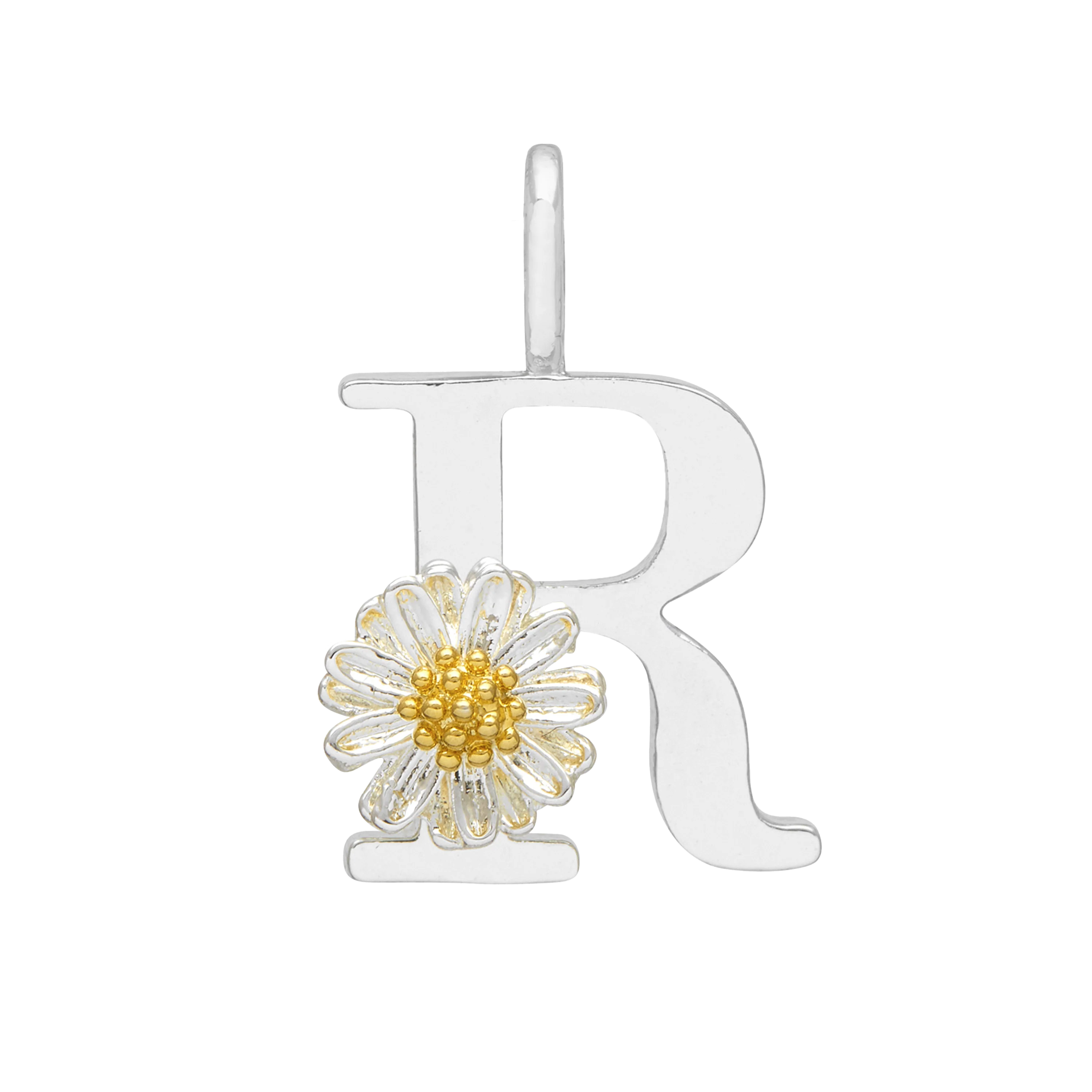 Wildflower Initial Charm - Image 3