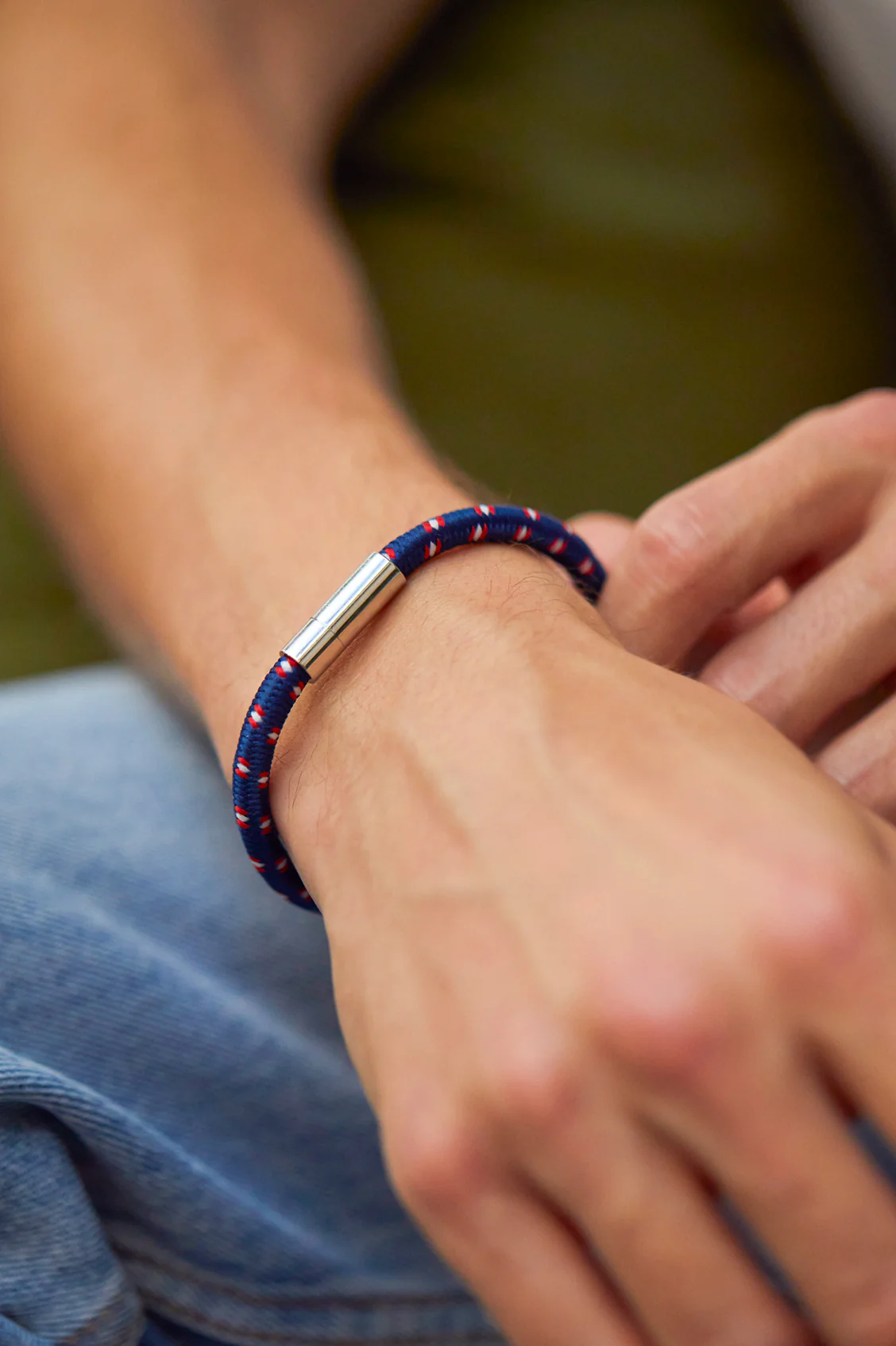 Men's Single Cord Bracelet - Image 2