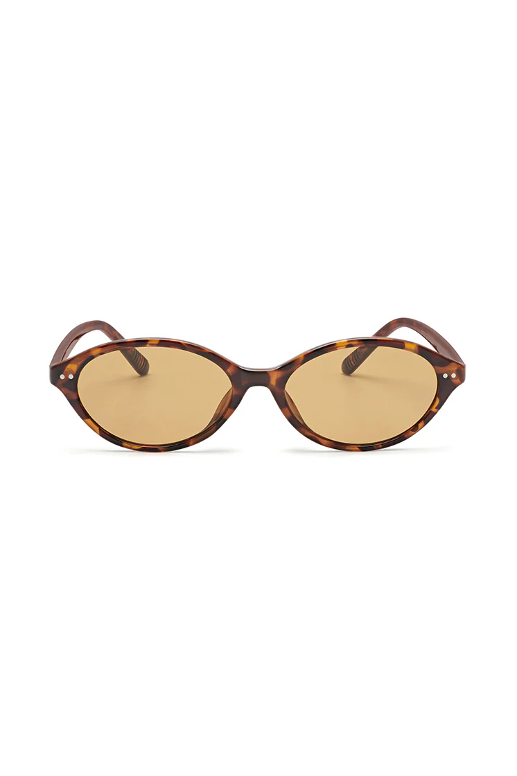 Tortoiseshell Palma Oval Women’s Sunglasses - Image 3
