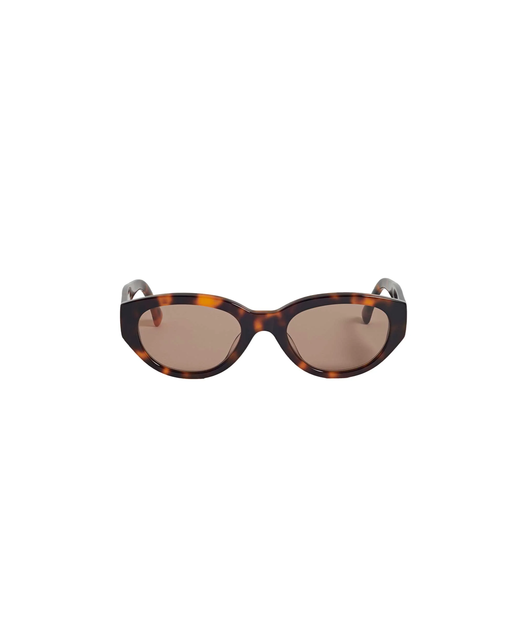 Tortoiseshell Siena Oval Women’s Sunglasses - Image 3