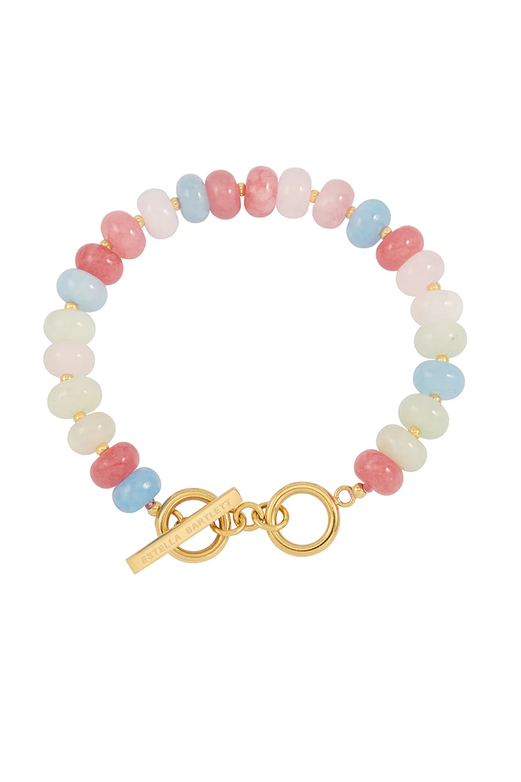 Candy Gemstone T-Bar Bracelet - Image 3
