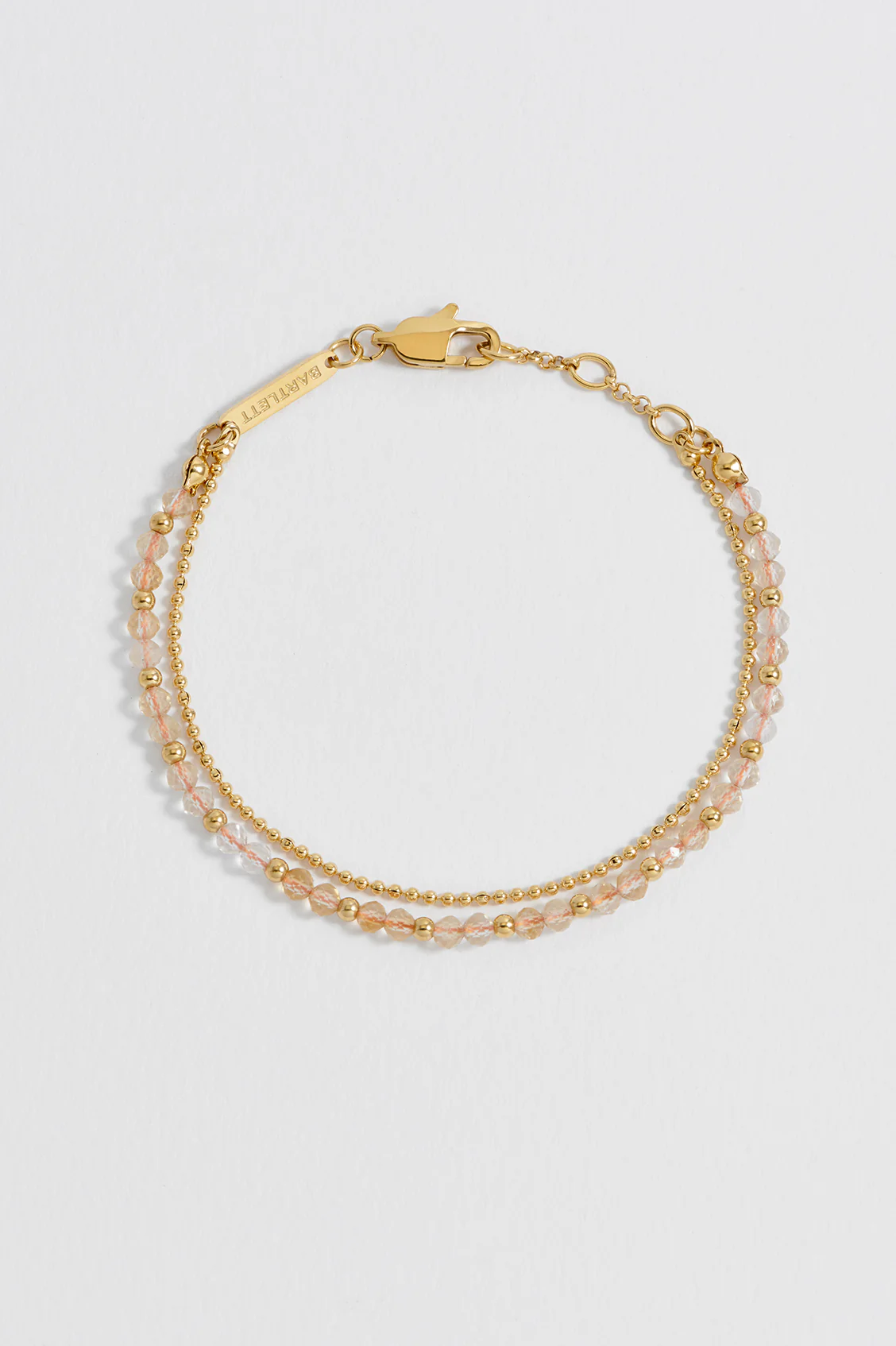 Faceted Citrine Duo Bracelet