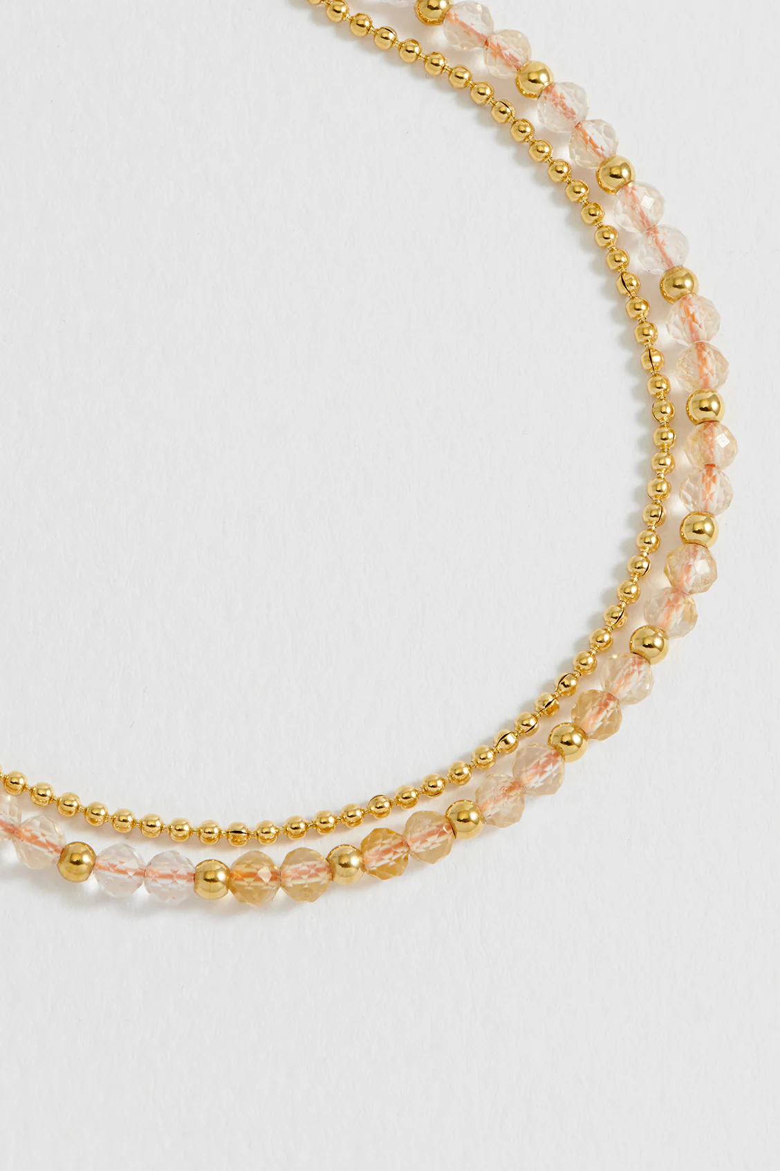 Faceted Citrine Duo Bracelet - Image 3