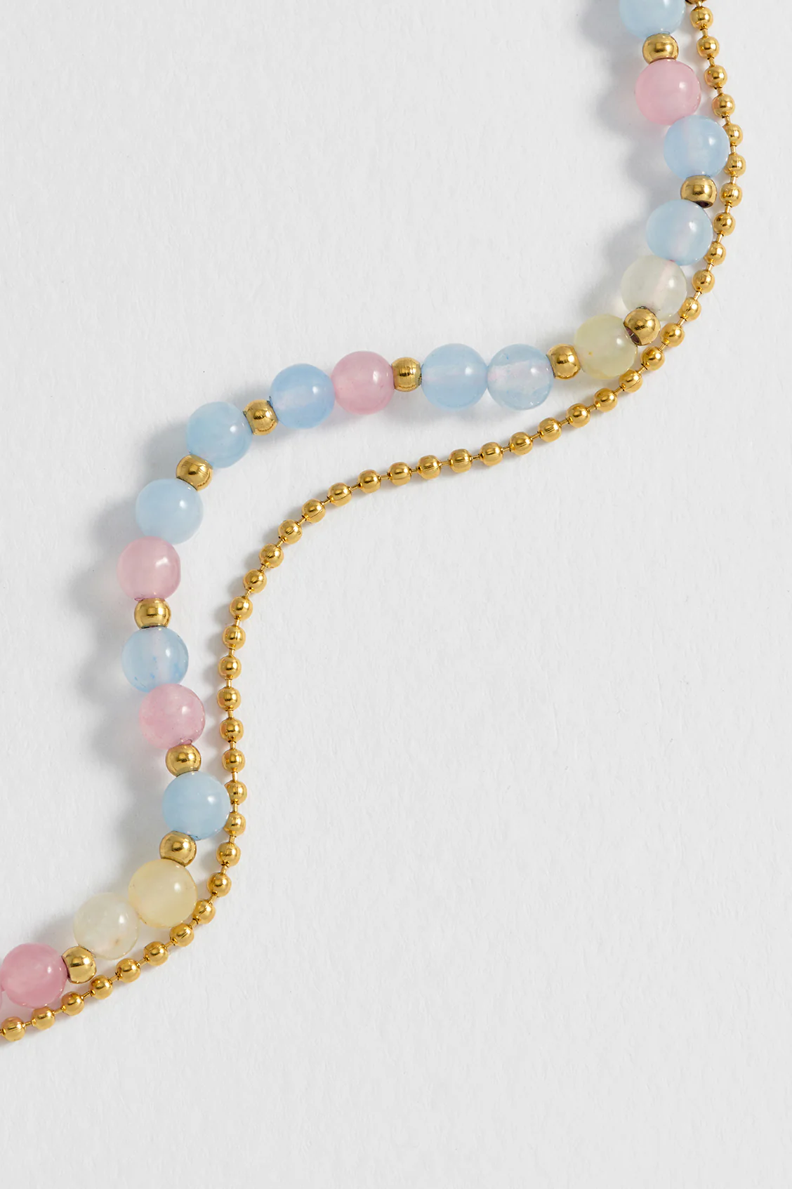 Pastel Multi Gemstone Duo Bracelet - Image 5