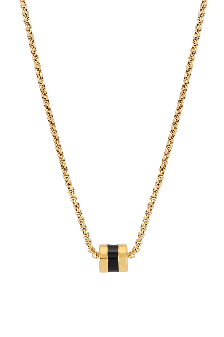 Men's Enamel Bead Necklace - Image 3