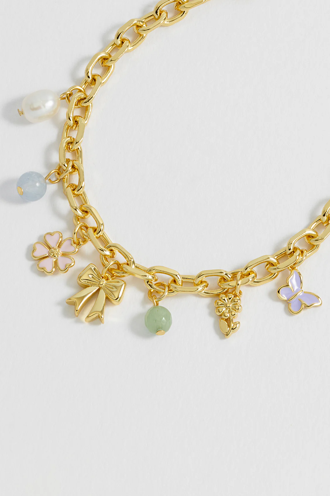 Pastel Charm T-Bar Bracelet - Image 3
