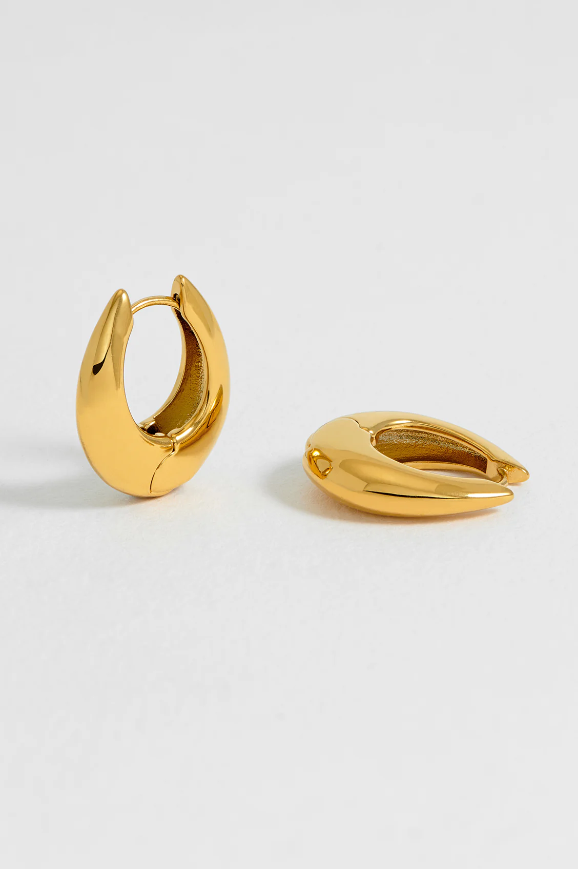 Oversized Teardrop Hoops - Image 4