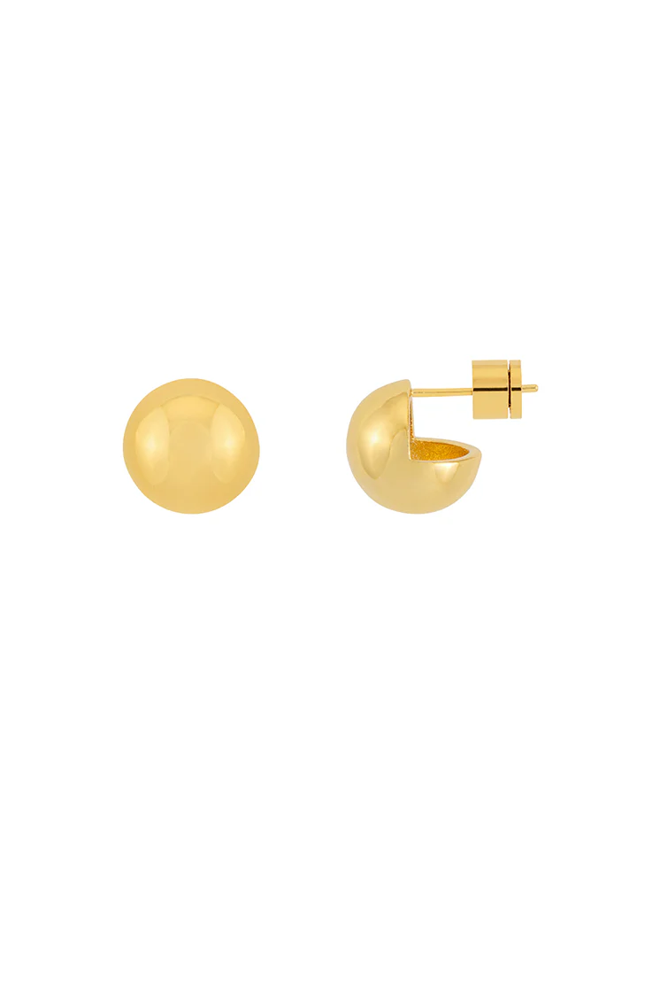 Sphere Stud Earrings - Image 3