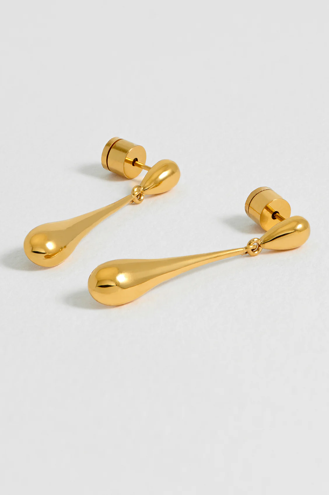 Teardrop Drop Earrings - Image 3