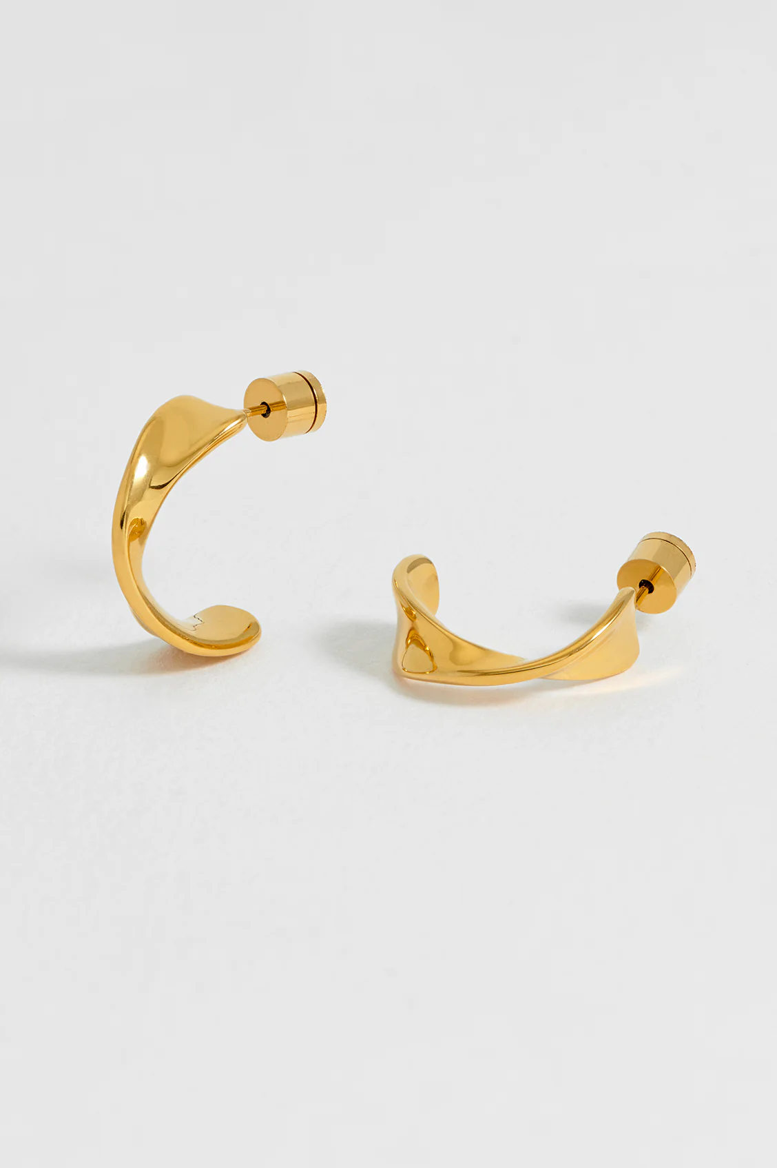 Twist Hoop Earrings - Image 4