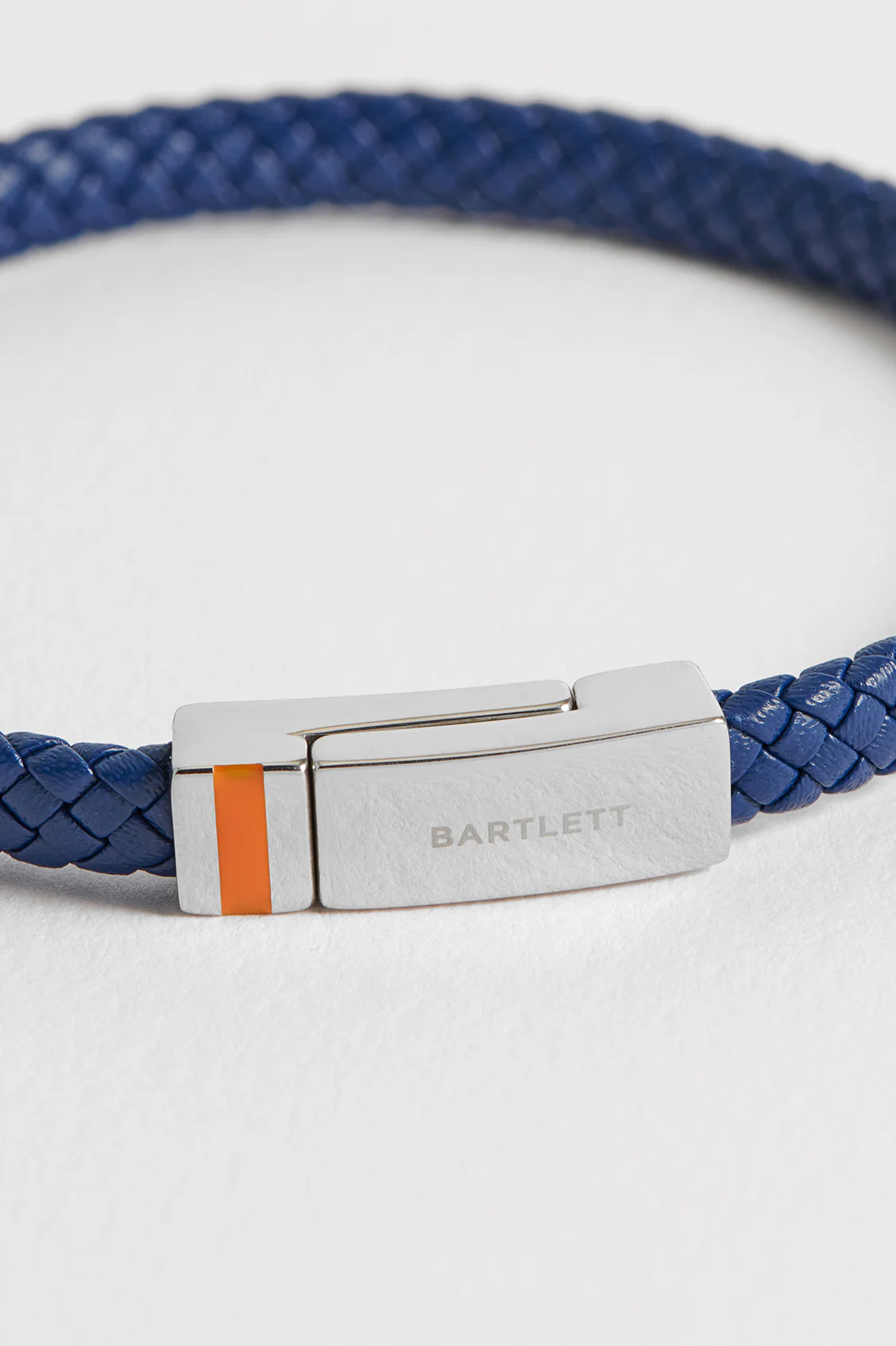 Men's Navy Wrap Bracelet With Enamel Detail - Image 4