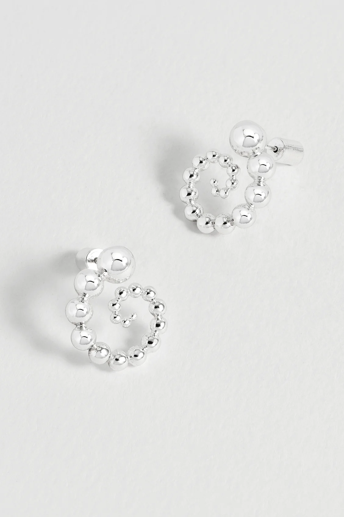 Beaded Swirl Earrings - Image 4