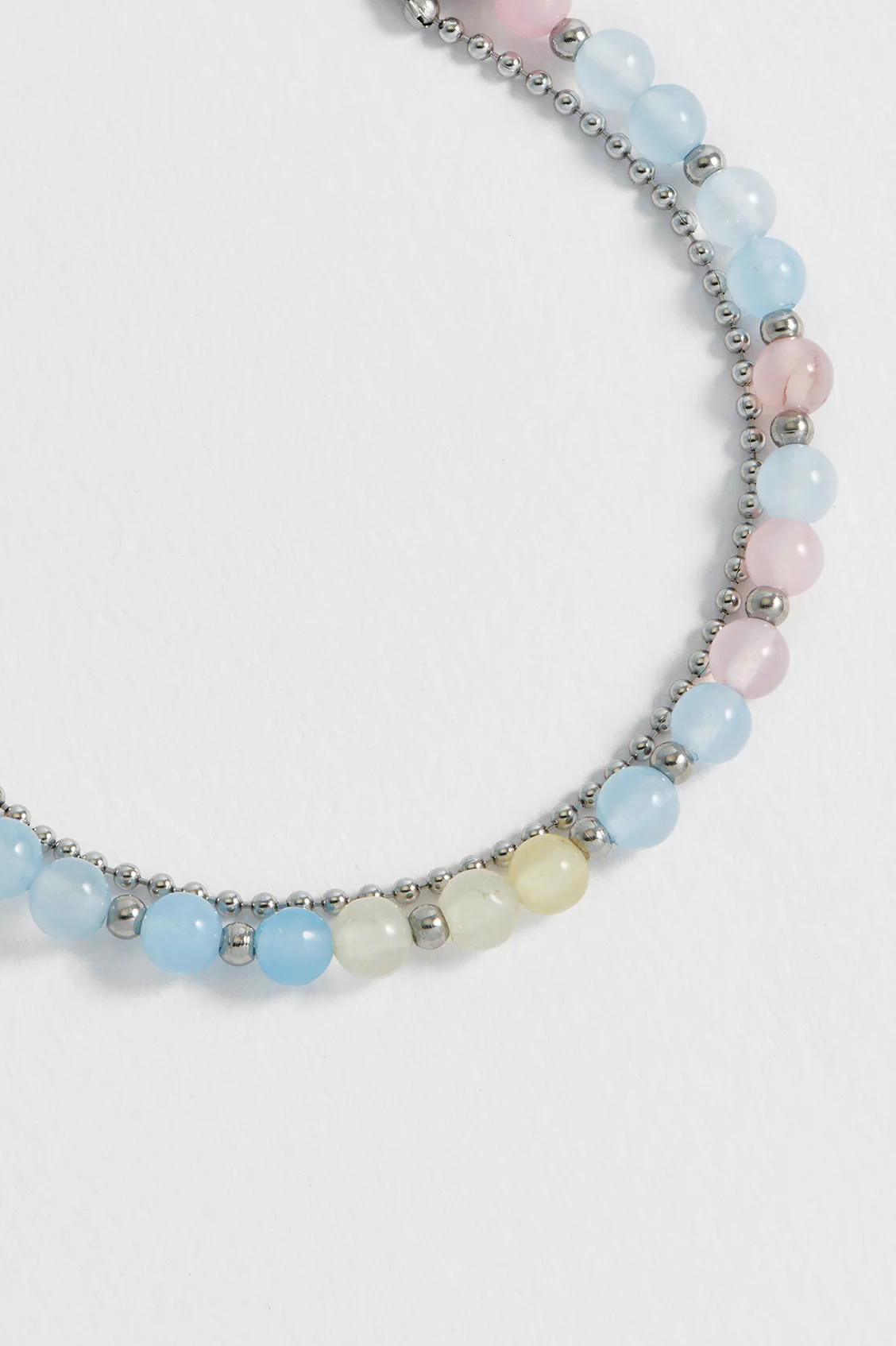 Pastel Multi Gemstone Duo Bracelet - Image 4