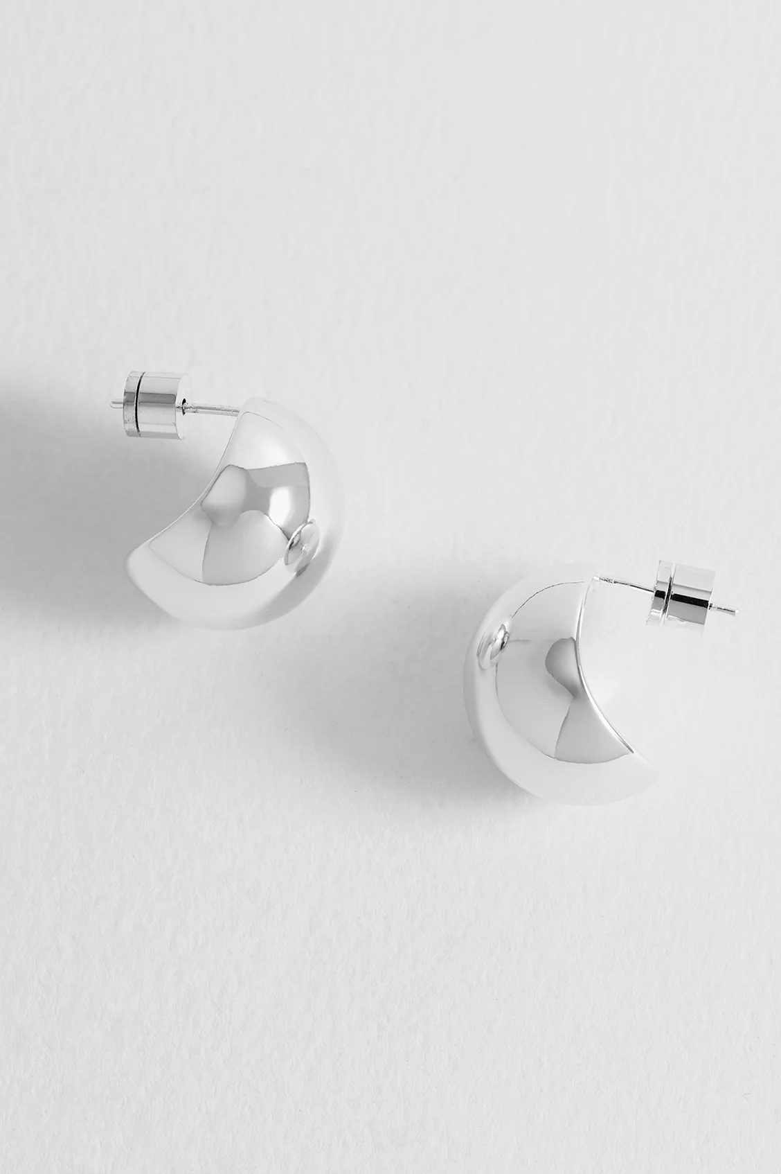 Oversized Sphere Stud Earrings
