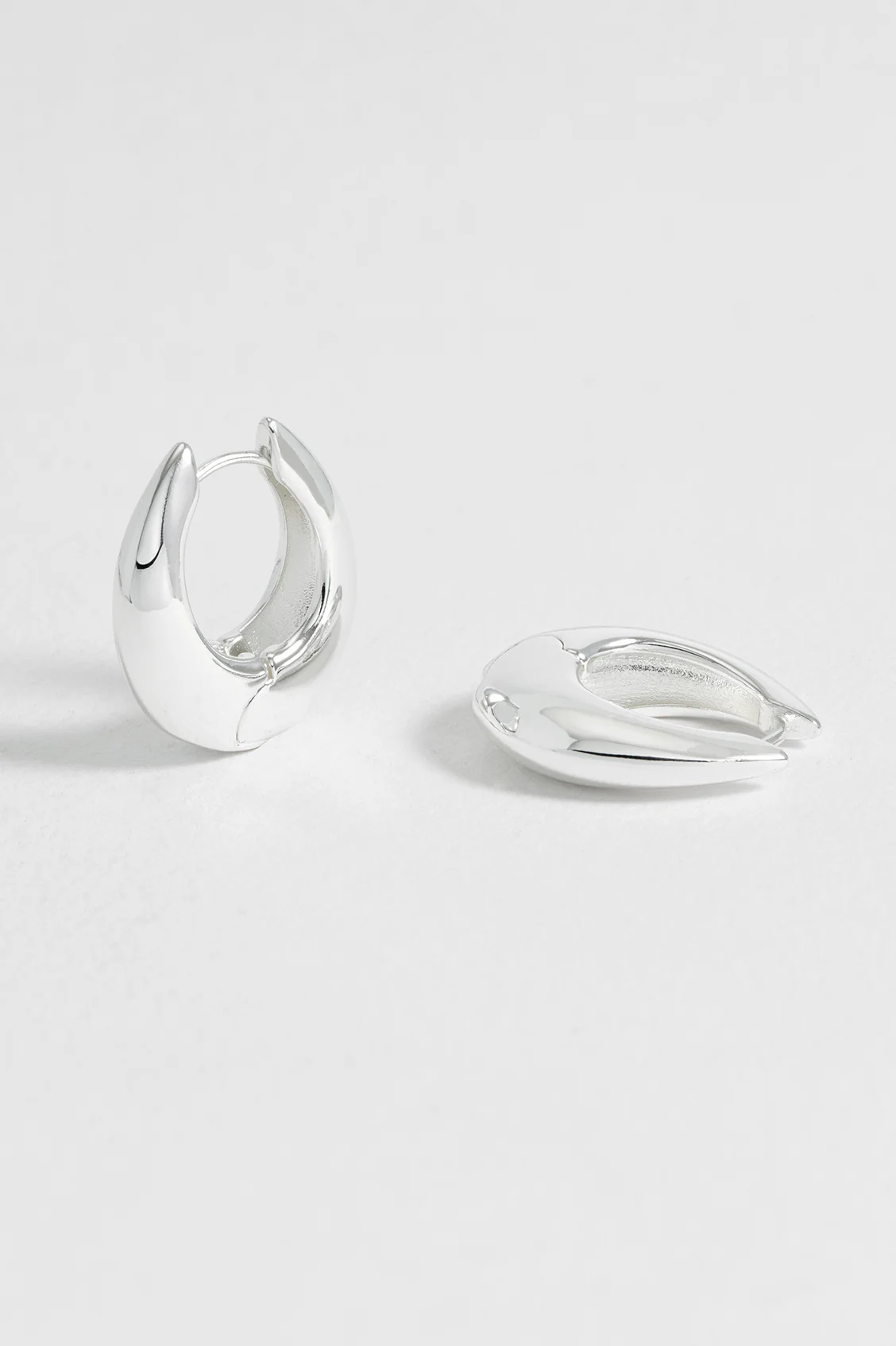 Oversized Teardrop Hoops - Image 4