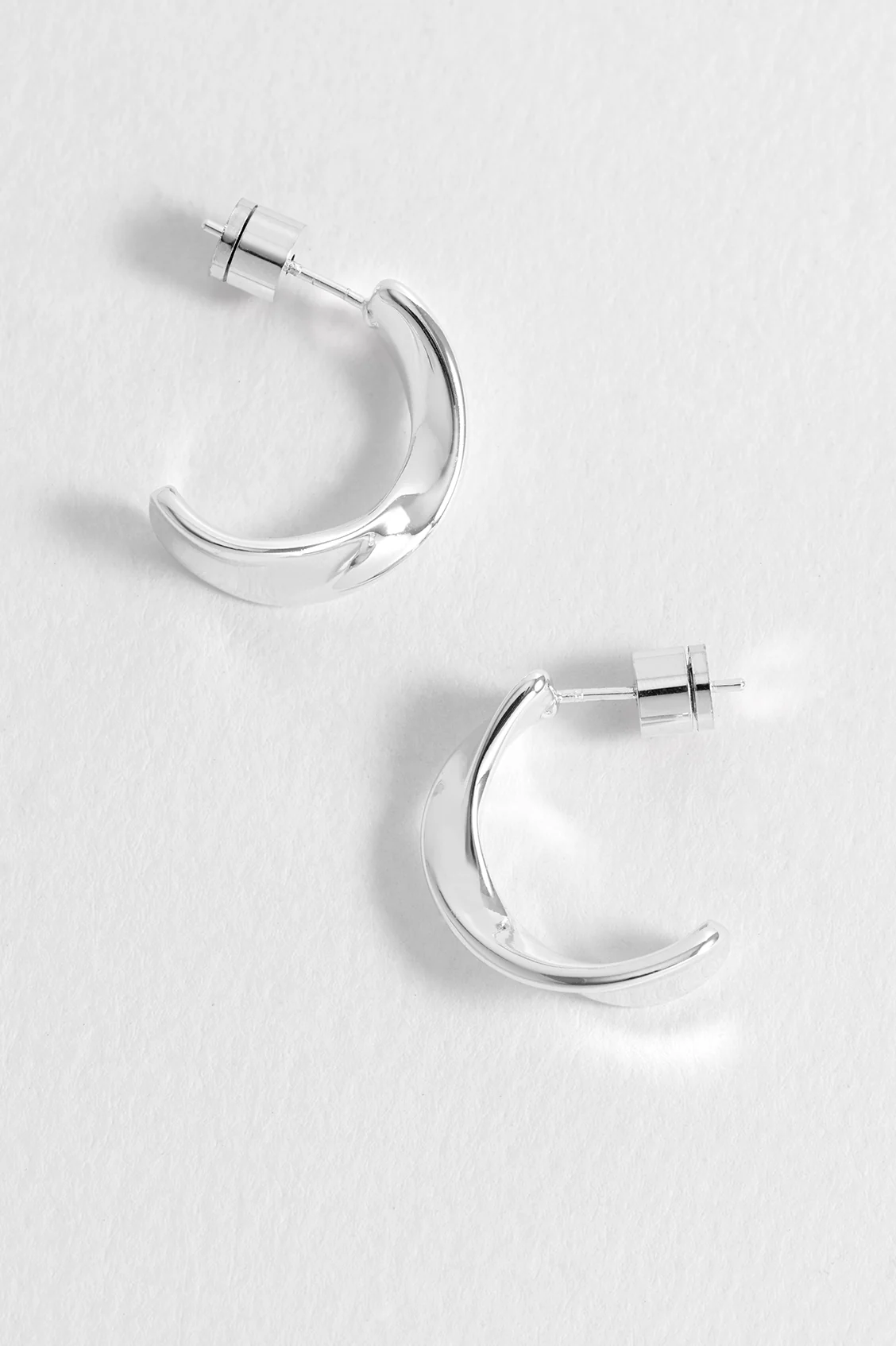 Twist Hoop Earrings - Image 4